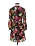 Alice + Olivia 100% Polyester Floral Black Cocktail Dress Size 2 - photo 2