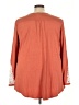 Monroe and Main Orange Long Sleeve Blouse Size 3X - photo 2