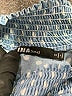 INA 100% Cotton Blue Sleeveless Blouse Size S - photo 4
