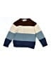 H&M 100% Cotton Color Block Blue Pullover Sweater Size 3 - 4T - photo 1