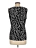 M Collection Black Sleeveless Blouse Size M - photo 2
