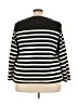 Talbots Stripes Black Pullover Sweater Size 3X - photo 2