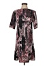 Warehouse 100% Polyester Print Pink Casual Dress Size EU (FR) 36 / US 4 - photo 1