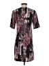 Warehouse 100% Polyester Print Pink Casual Dress Size EU (FR) 36 / US 4 - photo 2
