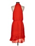 Parker 100% Polyester Orange Cocktail Dress Size S - photo 2