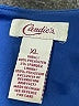Candie's Solid Blue Casual Dress Size XL - photo 7