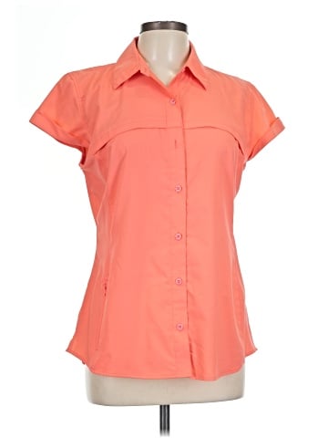Magellan Outdoors Short Sleeve Blouse (view 1)