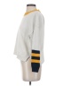 525 America 100% Cotton Color Block Gray Pullover Sweater Size S - photo 5