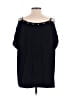 Heritage 100% Cotton Black Short Sleeve Top Size 0 - photo 2