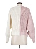 Altar'd State Color Block Pink White Pullover Sweater Size S - photo 2