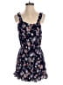 LOFT Beach 100% Rayon Floral Blue Romper Size XS - photo 1