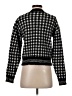 Aqua Houndstooth Black Pullover Sweater Size S - photo 2