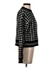 Aqua Houndstooth Black Pullover Sweater Size S - photo 4