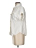 Evereve 100% Lyocell Ivory Short Sleeve Blouse Size XS - photo 5