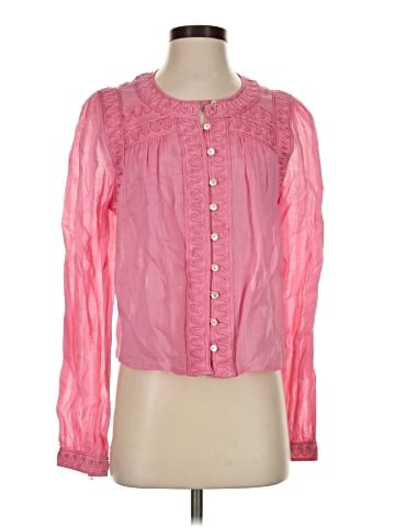 Veronica Beard Long Sleeve Blouse (view 1)