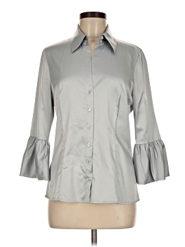 Bcbgmaxazria 3/4 Sleeve Button Down Shirt
