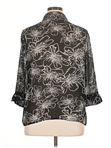 Kathy Che 3/4 Sleeve Blouse (view 2)