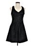 Leifsdottir Floral Black Cocktail Dress Size 6 - photo 1