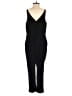 Banana Republic Solid Black Jumpsuit Size 4 Petite - photo 2