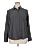 Eddie Bauer Solid Gray Long Sleeve Blouse Size XL - photo 1