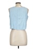 Anrabess Blue Sleeveless Blouse Size L - photo 2