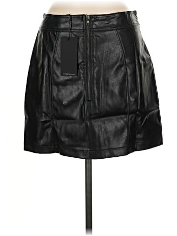 Kendall & Kylie Faux Leather Skirt (view 2)