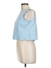 Anrabess Blue Sleeveless Blouse Size L - photo 5