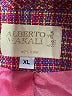 Alberto Makali 100% Rayon Plaid Pink Blazer Size XL - photo 6
