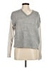 CAbi 100% Cotton Gray Pullover Sweater Size M - photo 1