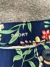 St. John's Bay Floral Blue Board Shorts Size 6 - photo 4