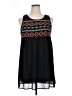 Love Reign 100% Polyester Graphic Black Casual Dress Size XL - photo 1