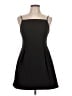 Zara Solid Black Cocktail Dress Size L - photo 1