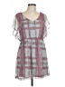 D'Closet 100% Polyester Gray Casual Dress Size LgEstimated - photo 1