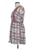 D'Closet 100% Polyester Gray Casual Dress Size LgEstimated - photo 5