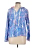 Lilly Pulitzer Blue Pullover Hoodie Size L - photo 1