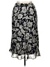 Unbranded 100% Polyester Paisley Silver Blue Casual Skirt Size 14 - photo 2