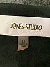 Jones Studio 100% Polyester Solid Black Casual Dress Size 1X - photo 7