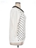 Elle Polka Dots White Pullover Sweater Size XL - photo 4