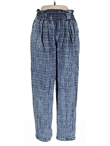 Vintage Blue Casual Pants (view 1)