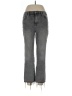 Kensie Chevron-herringbone Gray Jeans Size 10 - photo 1