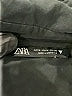 Zara Solid Black Long Sleeve Button-Down Shirt Size M - photo 7