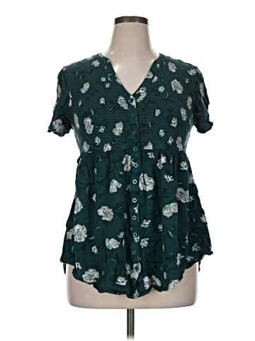 Torrid Short Sleeve Blouse (view 1)