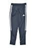 Adidas 100% Polyester Blue Gray Track Pants Size 11 - photo 1