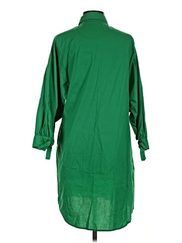Scoop 3/4 Sleeve Button-Down Shirt (view 2)
