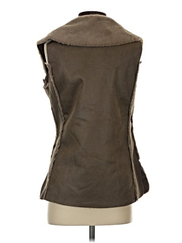 Elie Tahari Faux Fur Vest (view 2)