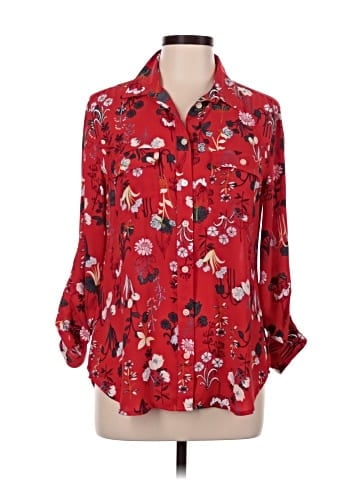 Ann Taylor LOFT Long Sleeve Blouse (view 1)