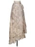BCBGeneration 100% Polyester Paisley Ivory Formal Skirt Size S - photo 1