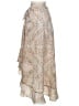 BCBGeneration 100% Polyester Paisley Ivory Formal Skirt Size S - photo 2