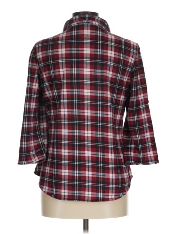 Eden & Olivia 3/4 Sleeve Button-Down Shirt (view 2)