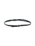 Fossil 100% Leather Gray Black Leather Belt Size L - photo 1